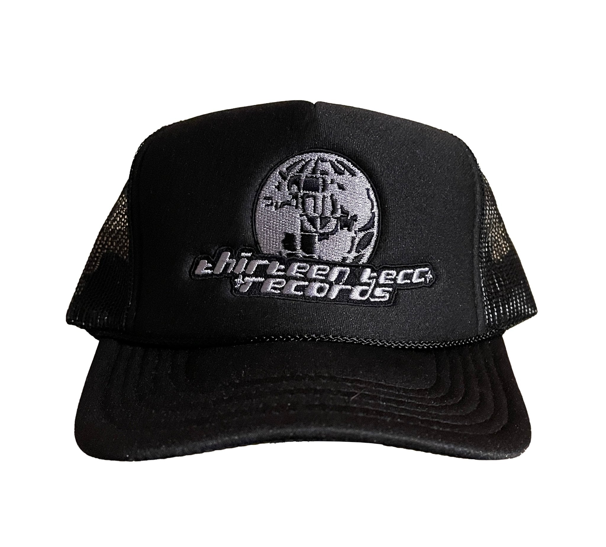 Thirteen Tecc retro logo hat - Thirteen Tecc Records